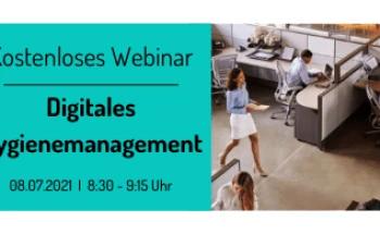 Webinar "Digitales Hygienemanagement" with TÜV SÜD and ShareYourSpace